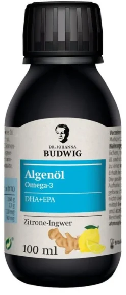 Dr. Johanna Budwig GmbH & Co. KG Zellschutz|Immunsystem^Dr. Johanna Budwig - Omega-3 Algenöl Zitrone-Ingwer, 100ml