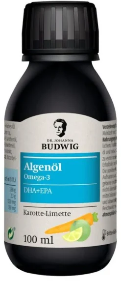 Dr. Johanna Budwig GmbH & Co. KG Zellschutz|Immunsystem^Dr. Johanna Budwig - Omega-3 Algenöl Karotte-Limette, 100ml