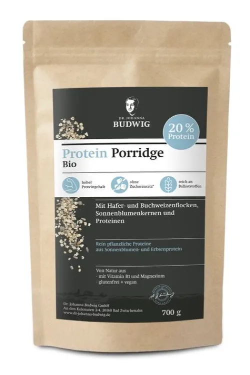 Dr. Johanna Budwig GmbH & Co. KG Breie & Müsli|Glutenfreie Lebensmittel^Dr. Johanna Budwig - Protein-Porridge bio, 700g