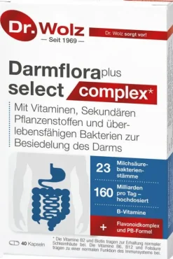 Dr. Wolz Zell GmbH Verdauung|Immunsystem^Dr. Wolz - Darmflora plus select complex, 40 St.