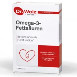 Dr. Wolz Zell GmbH Herz Und Kreislauf^Dr. Wolz - Omega-3-Fettsäuren 60 Kaps.