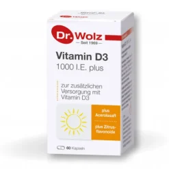 Dr. Wolz Zell GmbH Vitamine Und Mineralien^Dr. Wolz - Vitamin D3 1000 IE plus 60Stk