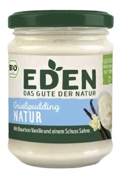 EDEN Fertiggerichte|Fertiggerichte^- Grießpudding Natur Bio, 250g