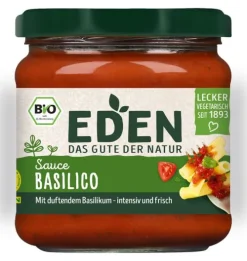 EDEN Saucen Und Dressing^- Sauce Basilico Bio, 375g