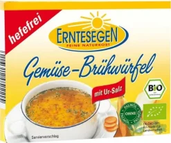 ERNTESEGEN NATURCOMPAGNIE Brühen & Würze|Brühen^Erntesegen - Gemüse-Brühwürfel hefefrei, bio, 6 St.