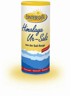 ERNTESEGEN NATURCOMPAGNIE Gewürze Und Kräuter|Glutenfreie Lebensmittel^Erntesegen - Himalaya Ur-Salz, feinkörnig, 400g