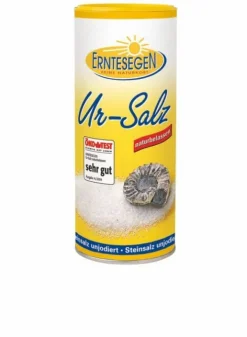 ERNTESEGEN NATURCOMPAGNIE Gewürze Und Kräuter|Glutenfreie Lebensmittel^Erntesegen - Ur-Salz naturbelassen Dose 400g