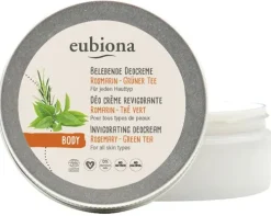 Eubiona Hautpflege^- Belebende Deocreme, Rosmarin-Grünertee 50ml
