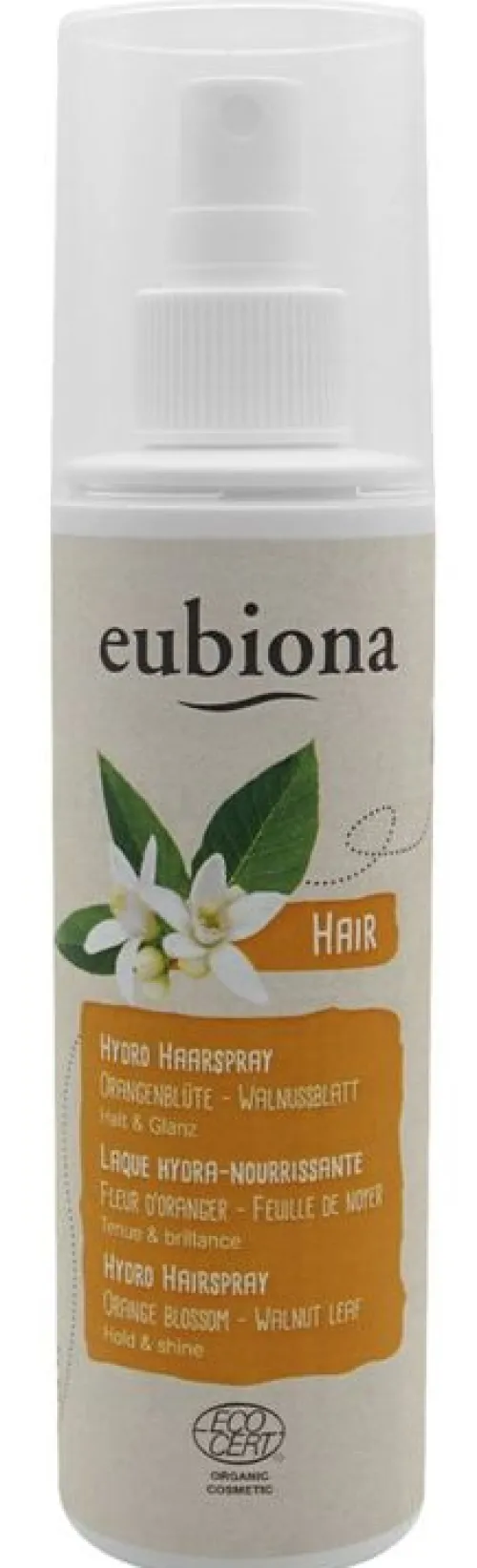 Eubiona Haarpflege^- Hydro Haarspray Orangenblüte 200ml