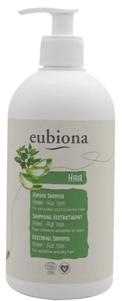 Eubiona Haarpflege^- Shampoo Aufbau Henna-Aloe Vera, 500ml