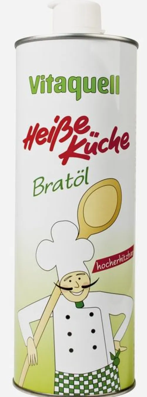 Fauser Vitaquellwerk KG (GmbH & Co.) Fette & Öle|Glutenfreie Lebensmittel^Fauser-Vitaquell - Heisse Küche Pflanzenöl 1000ml