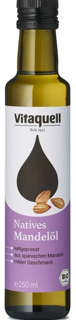 Fauser Vitaquellwerk KG (GmbH & Co.) Fette & Öle|Glutenfreie Lebensmittel^Fauser-Vitaquell - Mandelöl Bio nativ, kaltgepresst 250ml