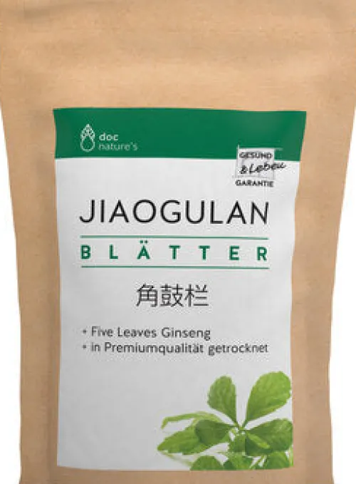 GESUND & LEBEN Badezusätze^- Jiaogulan Blätter, lose, 75g