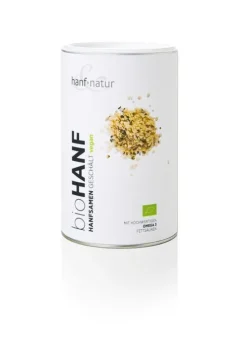 Hanf und Natur Keime & Saaten|Glutenfreie Lebensmittel^hanf & natur - Bio Hanfsamen geschält, 500g