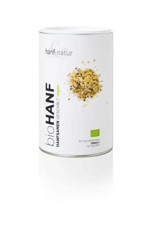 Hanf und Natur Keime & Saaten|Glutenfreie Lebensmittel^hanf & natur - Bio Hanfsamen geschält, 500g