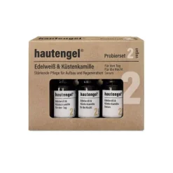 hautengel Nachtcremes|Tagescremes^- Probierset Serie 2 Edelweiß & Küstenkamille, 15ml