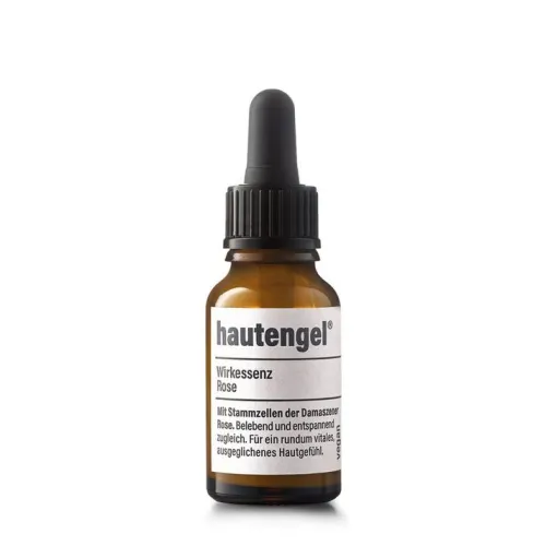 hautengel Naturkosmetik|Gesichtspflege^- Wirkessenz Rose, 15ml