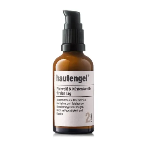 hautengel Naturkosmetik|Tagescremes^Nr,2 - Edelweiß & Küstenkamille für den Tag, 50ml