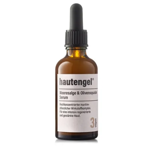 hautengel Naturkosmetik|Gesichtspflege^Nr,3 - Meeresalge & Olivensqualan Serum, 50ml