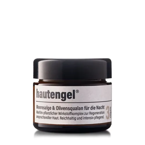 hautengel Naturkosmetik|Nachtcremes^Nr,3 - Meeresalge & Olivensqualan für die Nacht, 50ml