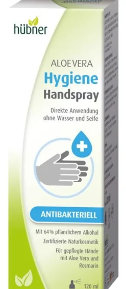HÜBNER Hand- Und Fußpflege^Hübner - ALOE VERA Hygiene-Handspray 120ml