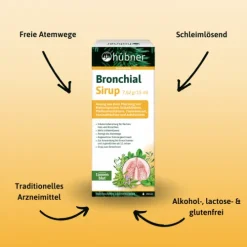 HÜBNER Tonikas Und Elixiere^Hübner - Bronchial-Sirup, 250ml