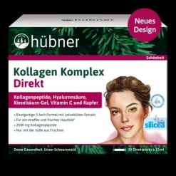 HÜBNER Knorpel Und Knochen|Haare, Haut Und Nägel^Hübner - Kollagen Komplex direkt, 30 Direktsticks à 15ml