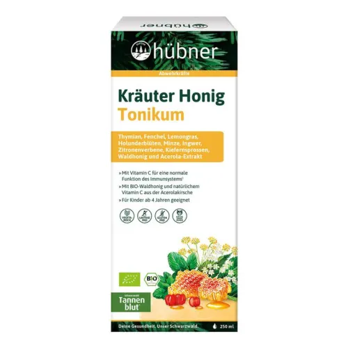 HÜBNER Tonikas Und Elixiere^Hübner - Kräuter Honig Tonikum, 250ml