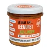 HEDI Naturkost GmbH Vegane Brotaufstriche|Glutenfreie Lebensmittel^HEDI  - Vegane Art... Teewurst mit grünem Pfeffer 140g