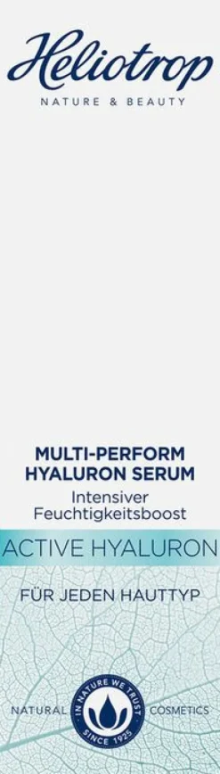 HELIOTROP Gesichtspflege|Naturkosmetik^- ACTIVE HYALURON Multi-Perform Hyaluron Serum 30ml