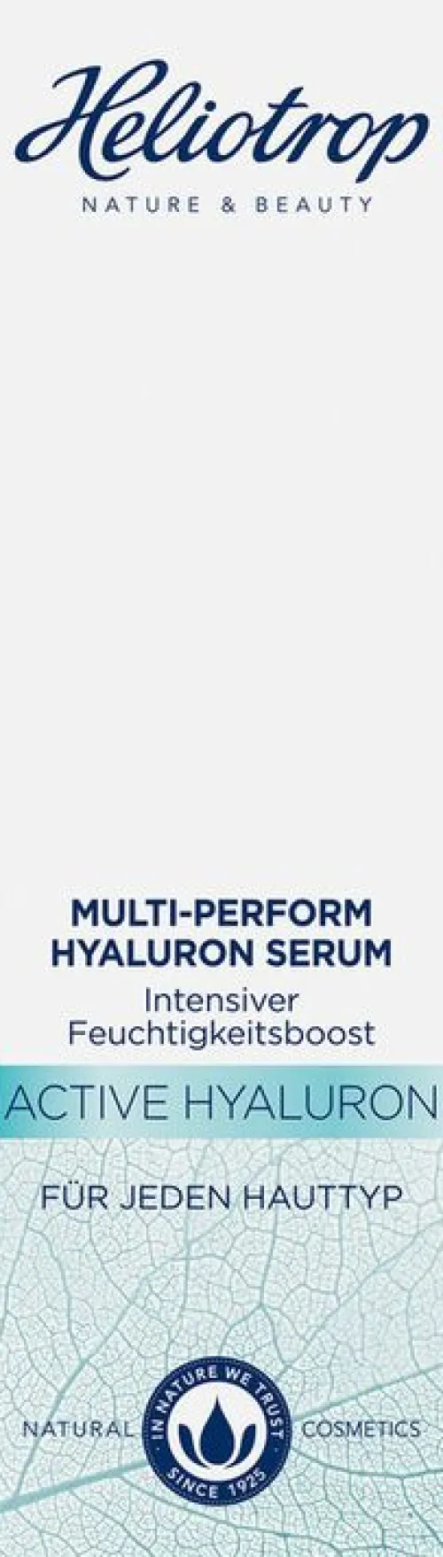 HELIOTROP Gesichtspflege|Naturkosmetik^- ACTIVE HYALURON Multi-Perform Hyaluron Serum 30ml