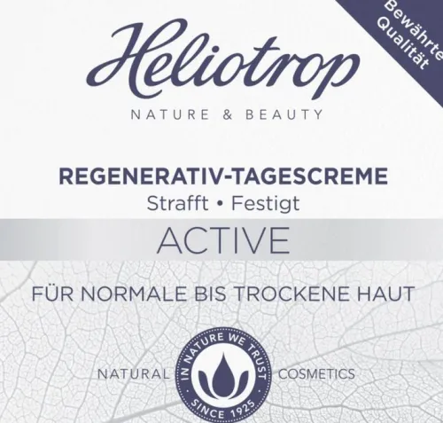 HELIOTROP Naturkosmetik|Tagescremes^- Active Regenerativ-Tagescreme 50ml