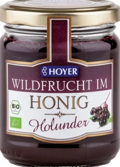 Hoyer Honige^- Bio Holunder im Honig, 250g