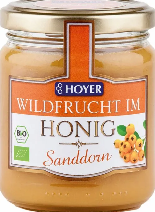 Hoyer Honige^- Bio Sanddorn im Honig, 250g