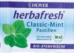 Hoyer Bonbons^- Classic Mint Pastillen, 17g