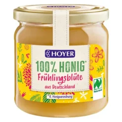 Hoyer Honige^- Frühlingsblütenhonig NATURLAND, 500g