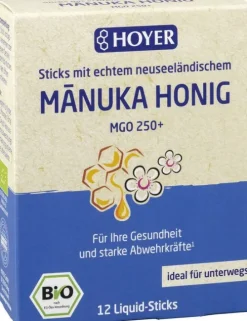 Hoyer Honige^- Manukahonig Liquid-Sticks MGO 250+, 12St