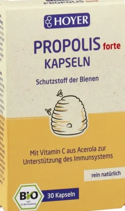 Hoyer Vitamine Und Mineralien^- Propolis forte Kapseln BIO, 30Stk