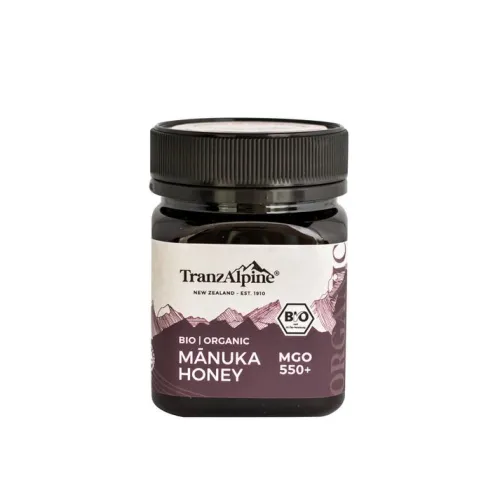 Hoyer Honige^- TranzAlpine Bio Manukahonig MGO 550+, 250g