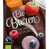 LANDGARTEN GMBH & CO. KG Schokolade|Glutenfreie Lebensmittel^Landgarten - Bio Beeren in dreierlei Schokoladen, 50g