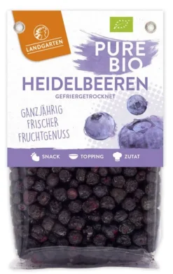 LANDGARTEN GMBH & CO. KG Trockenfrüchte^Landgarten - Bio Heidelbeeren gefriergetrocknet, 20g