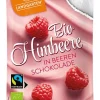 LANDGARTEN GMBH & CO. KG Schokolade|Glutenfreie Lebensmittel^Landgarten - Bio Himbeere in Beeren-Schokolade, 50g