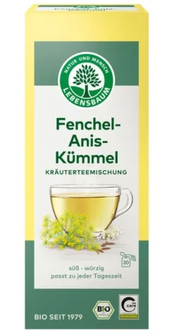Lebensbaum (Ulrich Walter GmbH) Kräutertee^Lebensbaum - Fenchel-Anis-Kümmel, 20x2,5g