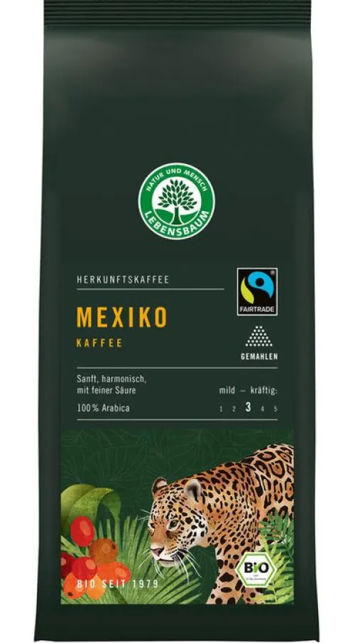 Lebensbaum (Ulrich Walter GmbH) Kaffee|Kaffee^Lebensbaum - MEXIKO Kaffee, gemahlen, 250g