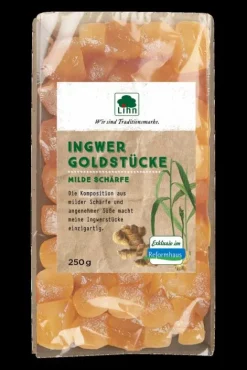 Lorenz & Lihn Trockenfrüchte^Lihn - Ingwer Goldstücke 250g