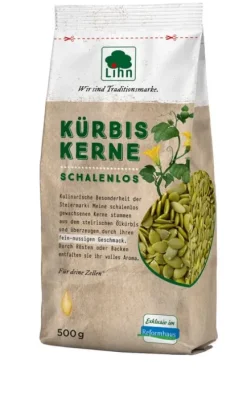 HOLO Keime & Saaten^Lihn - Kürbiskerne, schalenlos 500g