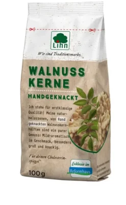 Lorenz & Lihn Nüsse^Lihn - Walnusskerne handgeknackt 100g
