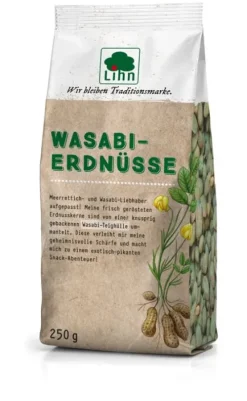 Lorenz & Lihn Nüsse^Lihn - Wasabi-Erdnusskerne 250g