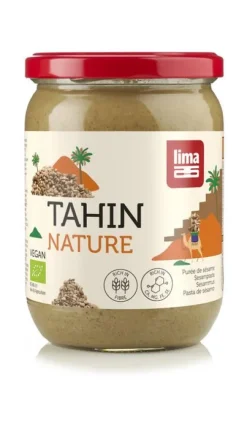 Lima NV Vegane Brotaufstriche|Pikante Brotaufstriche^Lima - Bio Tahin Sesammmus ohne Salz 500g