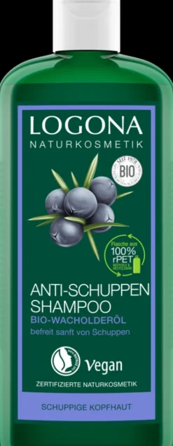 LOGONA Haarpflege^- Anti-Schuppen Shampoo Bio-Wacholderöl 250 ml